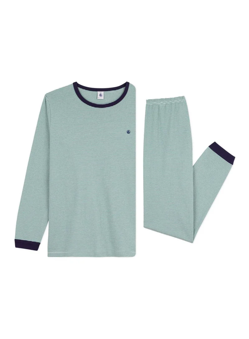 بيتي باتو Children's stripy cotton pyjamas